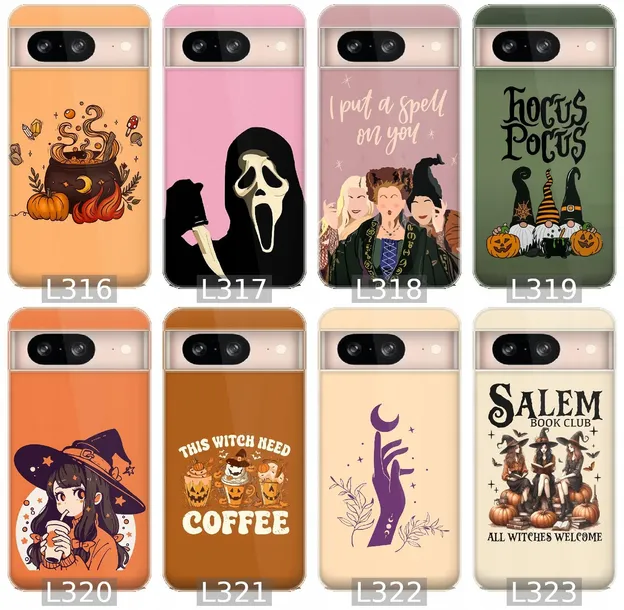 etui-na-google-pixel-8-wzory-hallowen-material-tworzywo-sztuczne