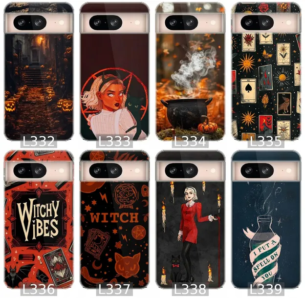 etui-na-google-pixel-8-wzory-hallowen-stan-opakowania-oryginalne