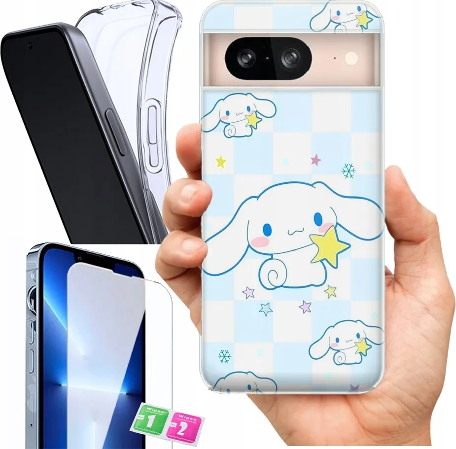 etui-na-google-pixel-8-wzory-cinamonroll-szklo