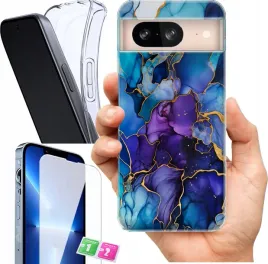 etui-na-google-pixel-8-wzory-marmur-szklo