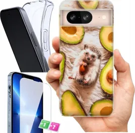 etui-na-google-pixel-8-wzory-owoce-szklo