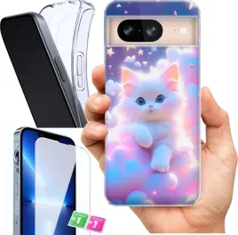 etui-na-google-pixel-8-wzory-koty-cats-kot-szklo