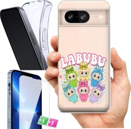etui-na-google-pixel-8-wzory-labubu-szklo