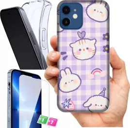 etui-na-apple-iphone-12-wzory-slodkie-misie-kawaii-szklo