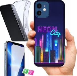 etui-na-apple-iphone-12-wzory-neon-szklo