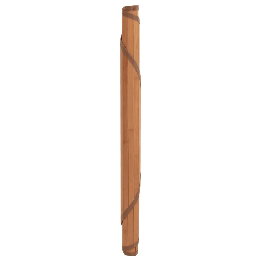 dywan-okragly-brazowy-100-cm-bambusowy-stan-nowy