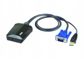 adapter-konsolowy-usb-do-laptopa-aten-cv211-zenski-meski-czarno-niebieski