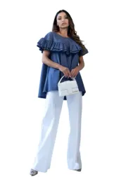 bluzka-damska-niebieska-flounce-mco-fason-oversize-falbany-krotki-rekaw