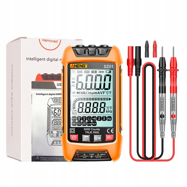 aneng-sz01-cyfrowy-multimetr-smart-6000-counts-pomiar-cisnienie-czestotliwosc-napiecie-przemienne-ac-napiecie-stale-dc-parametry-diody-pojemnosc-prad-przemienny-ac-prad-staly-dc-rezystancja-temperatura-wzmocnienie-tranzystora