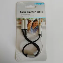 kabel-2-splitter-audio-jack-maxxter-srebrny