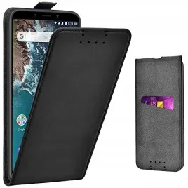 etui-z-klapka-portfel-xiaomi-mi-a2-czarne-pionowe