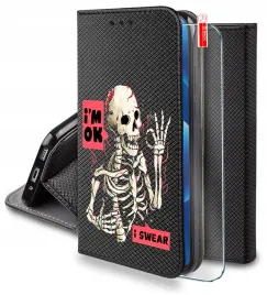 etui-do-xiaomi-redmi-note-14-4g-magnet-wzory-case-portfel-szklo-9h