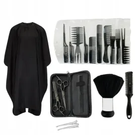 peleryna-fryzjerska-zestaw-grzebieni-etui-nozyczki-universal