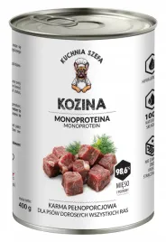 kuchnia-szefa-monobialkowa-karma-dla-psow-wszystkich-ras-puszka-kozina-400g