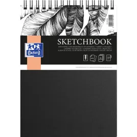 szkicownik-blok-artystyczny-oxford-a4-50-kartek-100g-m2-spirala