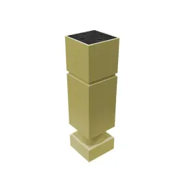 nozka-meblowa-zloty-mat-nmk-h-150mm