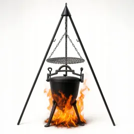 zestaw-grill-ogrodowy-na-trojnogu-60-cm-kociolek-mysliwski-zeliwny-8l