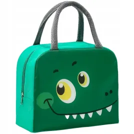 torba-termiczna-izolowana-lunchbox-z-dinozaurem-zielona-uchwytami-zasuwana