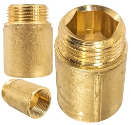 przedluzka-wydluzka-mosiezna-fi-1-cal-dn25-dlugosc-40mm-4cm-solidna-mocna