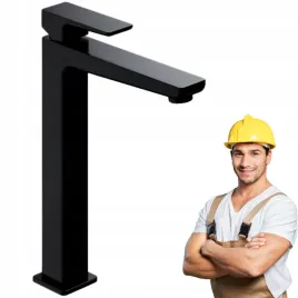 bateria-umywalkowa-stojaca-kran-wylewka-wysoka-czarna-saxon-omnires