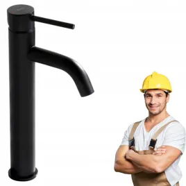 bateria-umywalkowa-stojaca-kran-wylewka-czarna-28-cm-lungo-rea