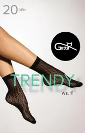gatta-trendy-socks-11-20den-uni-nero