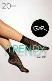 gatta-trendy-socks-09-20den-uni-nero