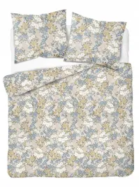 posciel-satynowa-140x200-kremowa-w-biale-i-niebieskie-kwiaty-satin-stories