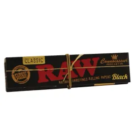 bibulki-raw-black-connoisseur-king-size-slim-tipy