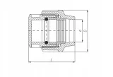 zaslepka-pe-20-mm-diamond-stan-nowy