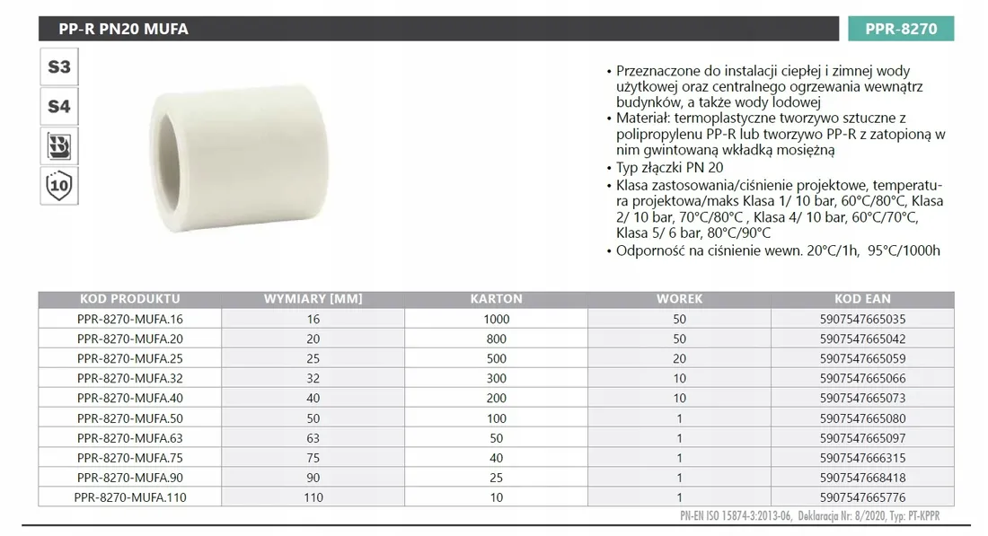 mufa-pp-20-mm-diamond