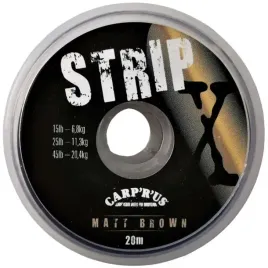plecionka-przyponowa-strip-x-25lb-matt-brown-carp-r-us-20m