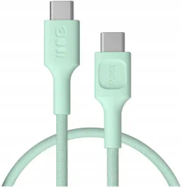 kabel-usb-c-usb-c-greencell-powerstream-30cm-pd-100w-zielony-w-oplocie