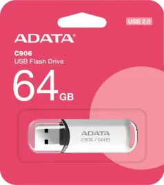adata-pendrive-c906-64gb-usb2-0-bialy