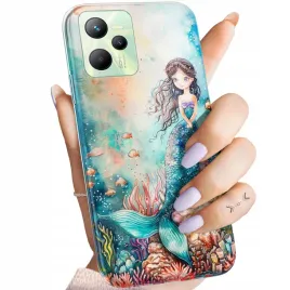 etui-do-realme-c53-4g-c51-note-50-wzory-syrenki-nimfy-morskie-panny