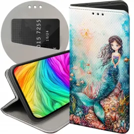 etui-z-klapka-do-xiaomi-redmi-note-14-5g-wzory-syrenki-nimfy-morskie-panny