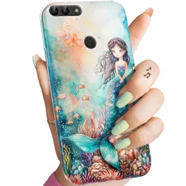 etui-do-huawei-p-smart-wzory-syrenki-nimfy-morskie-panny-obudowa-pokrowiec
