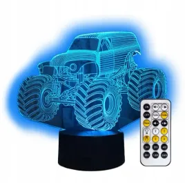 lampka-3d-led-monster-truck-samochod-usb-pilot