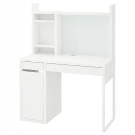 ikea-micke-biurko-z-nadstawka-bialy-105x50-cm