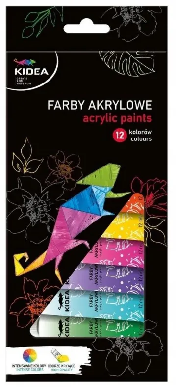 farby-akrylowe-12x12ml-kidea
