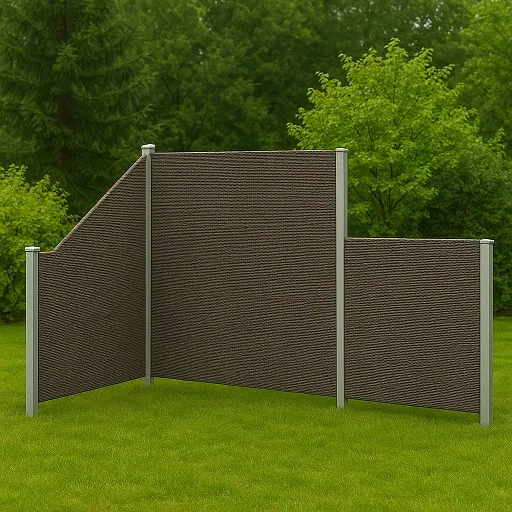 plot-panelowy-dwustronny-90-x-180cm-technorattan-braz-jasny-ciemny-stan-nowy
