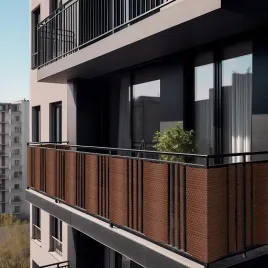 oslona-balkonowa-technorattan-dwustronna-bez-oczek-na-wymiar-miedziana