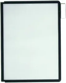 panele-informacyjne-durable-sherpa-a4-czarne-5-sztuk