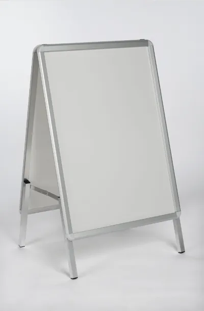 POTYKACZ STOJAK REKLAMOWY B1 OWZ 2STR. + FOLIA SUPER JAKOŚĆ PROFIL RAM 32mm