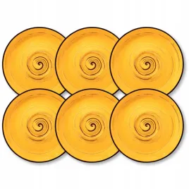 spodek-porcelanowy-zolty-15-cm-zestaw-6-sztuk