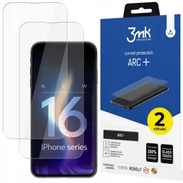 2x-folia-ochronna-hydrozelowa-3mk-arc-na-apple-iphone-16-elastyczna