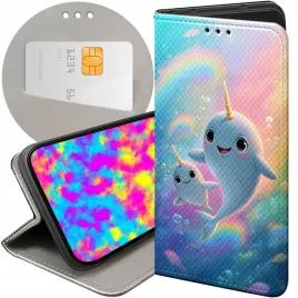 etui-do-xiaomi-redmi-note-12-pro-plus-wzory-narwal-bajki-morskie-zwierzeta