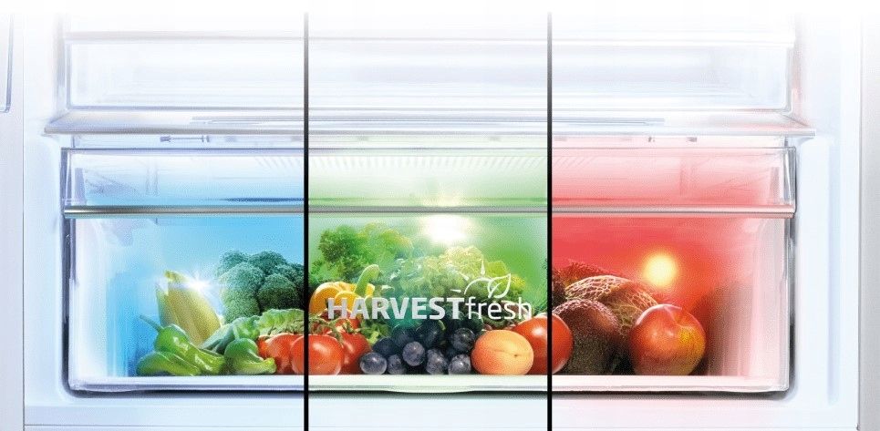 Lodówka Beko MCNA406E40ZXB NoFrost HarvestFresh EverFresh 200 cm