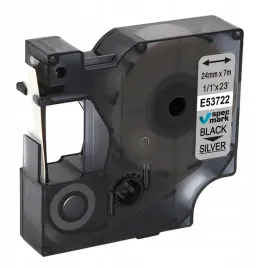 tasma-do-dymo-d1-53722-24mm-7m-srebrna-czarny