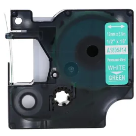 tasma-winyl-12mm-x-55m-specmark-do-dymo-rhino-1805414-zielona-bialy-nadruk